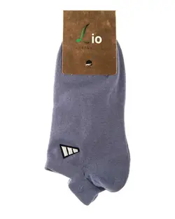 جوراب مردانه مچی نخی طرح adidas بنفش لیو Lio