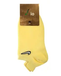 جوراب مردانه مچی نخی طرح Nike لیمویی لیو Lio