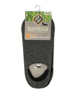 جوراب مردانه کالجی خاکستری بامبو نوردای بسته 2 جفتی
