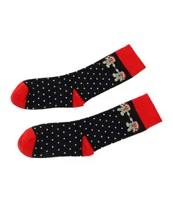 جوراب مردانه ساق بلند نخی نانو سرمه ای Sun