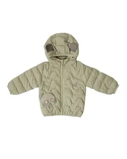 کاپشن بچگانه شمعی طرح خرس سبز کیدز پرو Kids Pro