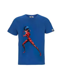 تی شرت دخترانه نخی طرح Ladybug سورا
