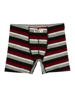 شورت پسرانه نخی پادار زرشکی طوسی راه راه فوگو آر ایکس