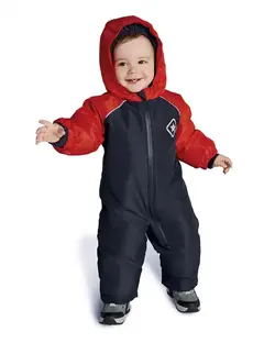 کاپشن پسرانه سرهمی شمعی سرمه ای قرمز لوپیلو