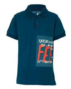 پولوشرت پسرانه جودون آبی نفتی نامز