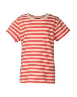 تی شرت پسرانه نخی یقه گرد گلبهی راه راه مارکس اند اسپنسر