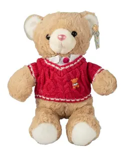 عروسک خرس میگرن پولیشی سرخابی تاپ تویز Top Toys