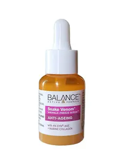 سرم ضد چروک صورت بالانس Balance مدل Snake Venom حاوی سم مار و کلاژن دریایی 30ml