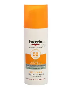 ژل کرم ضد آفتاب Spf50 اوسرین Eucerin مدل Dry Touch