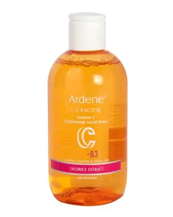 تونر صورت آردن سی فاکتور Ardene C Factor پاک کننده و شفاف کننده مدل Brightening