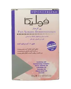 پن صورت و بدن کرمدار فولیکا Fulica حاوی 10% کرم مرطوب کننده