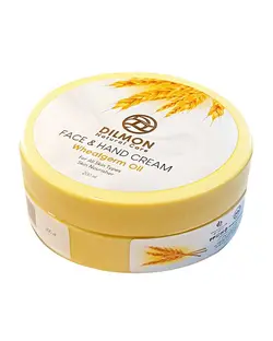 کرم مرطوب کننده دست و صورت دیلمون Dilmon حاوی روغن جوانه گندم مناسب انواع پوست 200ml