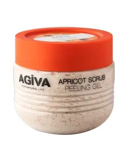 اسکراب صورت آگیوا Agiva مدل Apricot لایه بردار حاوی عصاره زردآلو