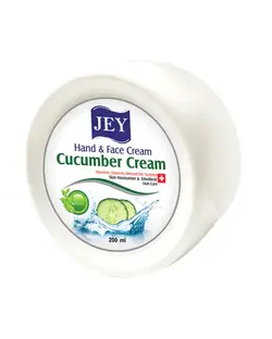 کرم دست و صورت کاسه ای جی Jey حاوی عصاره خیار 200ml