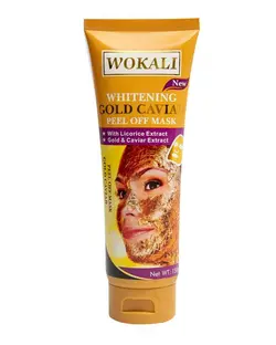 ماسک صورت پیل آف طلا و خاویار وکالی
