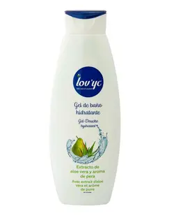 شامپو بدن لاویک حاوی عصاره گلابی و آلوئه ورا 750ml