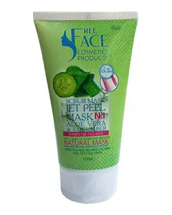 ماسک صورت فری فیس خیار و آلوئه ورا 150ml