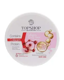 کرم آبرسان دست و صورت تاپ شاپ حاوی کلاژن