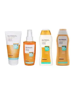 پک مراقبت از مو نئودرم Neuderm مدل Nutrisol حاوی روغن آرگان بسته 4 عددی