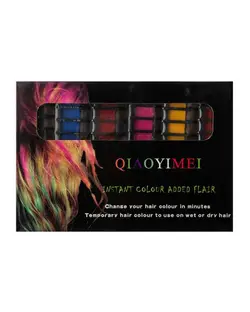 گچ مو 6 رنگ Qiaoyimei