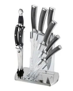 سرویس چاقو 9 پارچه وینر مدل NB_2104_2 نقره ای