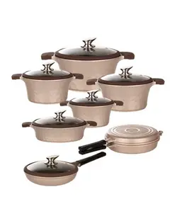 سرویس پخت و پز 14 پارچه جی فی نی کد 01 بژ