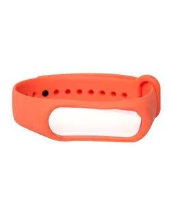 بند سیلیکونی نارنجی مچ بند هوشمند شیائومی مدل Mi Band 3/4
