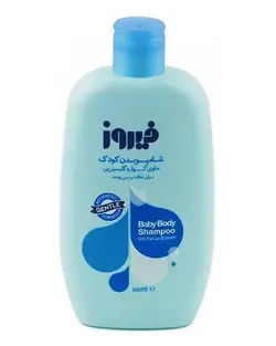 شامپو بدن کودک حاوی گوار و گلیسیرین حجم 300ml فیروز