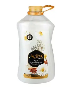 مایع دستشویی صدفی اکتیو Active با رایحه ارکیده و دارچین 2500 میلی لیتر