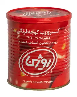کنسرو رب گوجه فرنگی 800 گرمی روژین