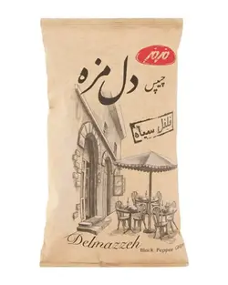 چیپس فلفل سیاه 90 گرمی دل مزه مزمز