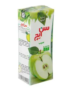آبمیوه سیب بدون شکر افزوده سن ایچ 200 سی سی