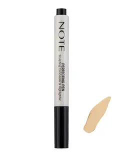 کانسیلر و هایلایتر قلمی نوت Note مدل Perfecting Pen شماره 03