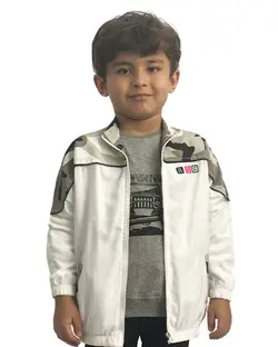 ست بلوز و سویشرت پسرانه سفید برشاد Bershad مدل P404