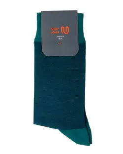 جوراب مردانه ساقدار نخ کتان سبز جوپا Joopa