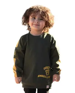 بلوز پسرانه آستین بلند سبز برشاد Bershad مدل R103