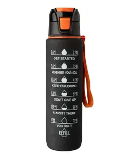 قمقمه ورزشی مشکی ماراتون Maraton حجم 900ml