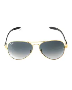 عینک آفتابی کرومانس گرادینت RB8317 Pilot ری بن Ray Ban طلایی آبی