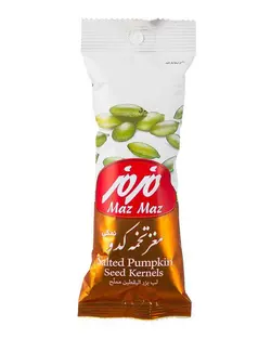 مغز تخمه کدو 45 گرمی مزمز
