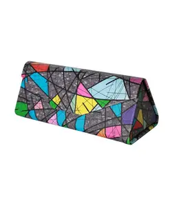 کیف عینک تاشو فانتزی مشکی سهای Sohay کد 9060002