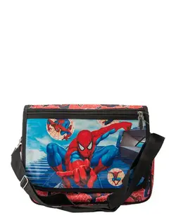 کیف پسرانه دوشی برزنتی طرح اسپایدر من قرمز اورجینال Original کد 7908