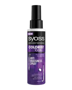 اسپری ضد زردی مو سایوس Syoss مدل Colorist Tools Anti Brassiness حجم 100ml