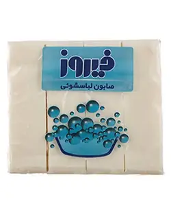 صابون لباسشویی 480 گرمی فیروز بسته 4 عددی