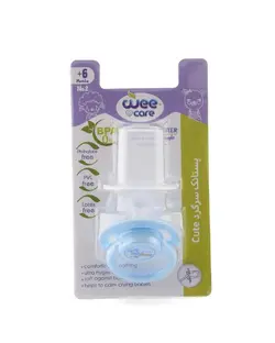 پستانک سر گرد سیلیکونی وی کر Wee Care مدل Cute کد P102 سایز 2