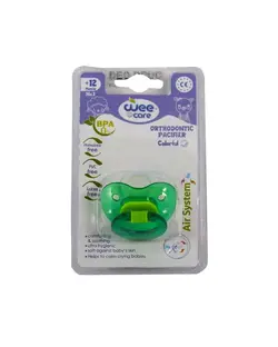 پستانک ارتودنسی سیلیکونی وی کر Wee Care  مناسب کودکان بالای یک سال کد p109