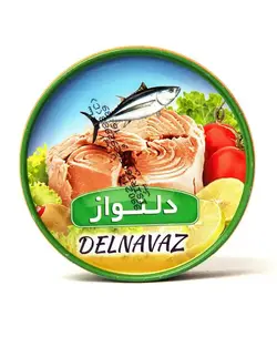 کنسرو ماهی مارلین در روغن 180 گرمی دلنواز