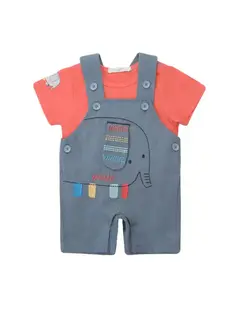 ست تی شرت و سرهمی پسرانه فیورلا Fiorella مدل فیل کد 24057