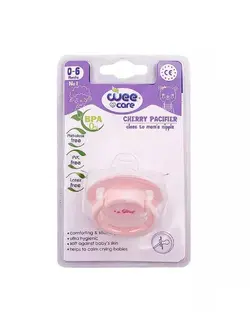 پستانک سیلیکونی سرگرد گیلاسی وی کر Wee Care مدل P135