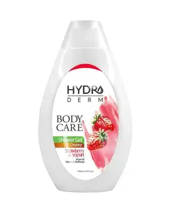 شامپو بدن کرمی هیدرودرم Hydroderm با رایحه توت فرنگی و ماست 500ml
