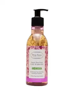 ژل شستشوی صورت دیپ سنس Deep Sense حاوی گلاب و گل محمدی 250ml